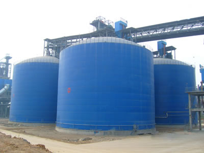 顺河回族水泥钢板库改造