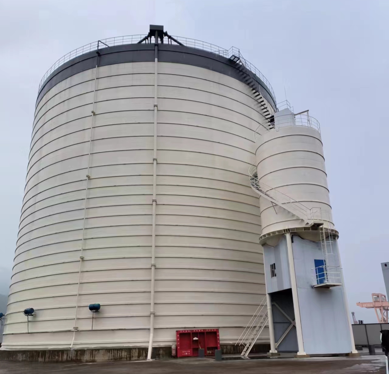 顺河回族10万吨水泥钢板库